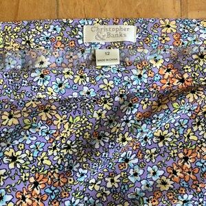 Floral Christopher & Banks skirt